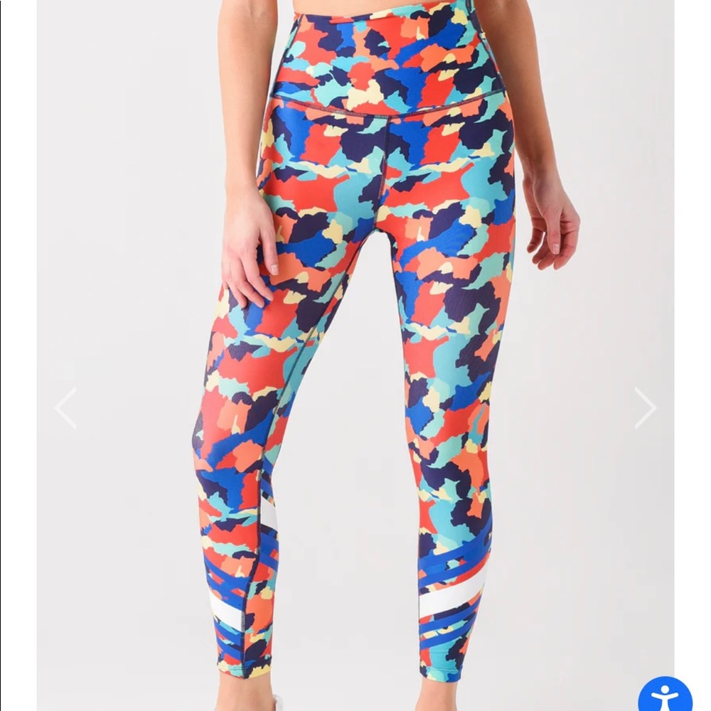 ADDISON BAY WOMEN'S THE EVERYDAY LEGGING colorful size Small/S